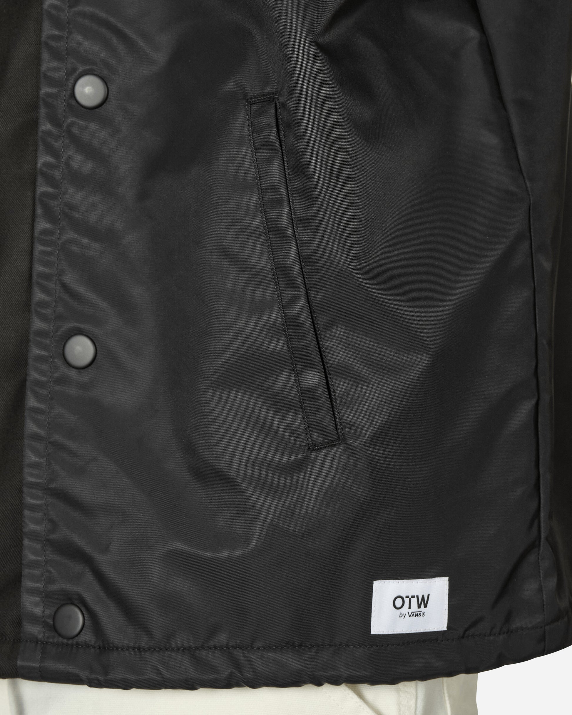 Vans Duo Tone Coaches Jacket Otw Black Coats and Jackets Jackets VN000GBXBLK1