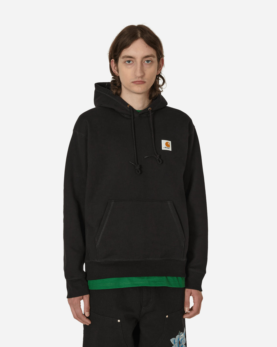 Awake NY Carhartt WIP Hooded Sweatshirt Black - Slam Jam® Official