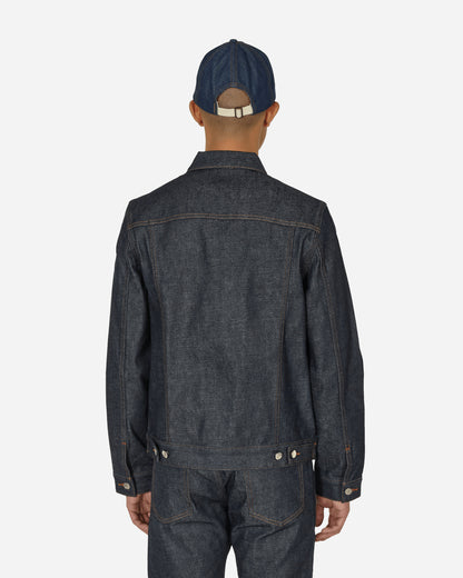 A.P.C. Veste Jean Pokemon Indigo Coats and Jackets Denim Jackets COGZI-M02897 IAI