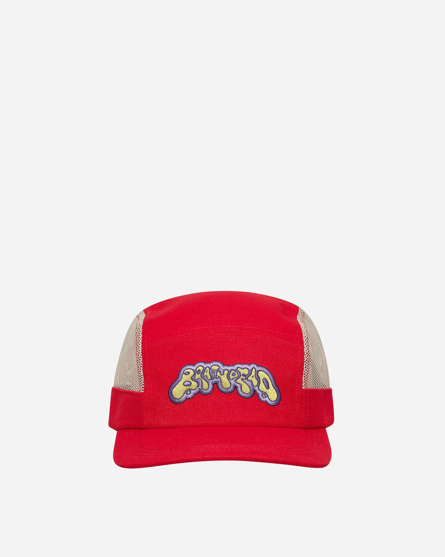 Brain Dead Mesh Panel Camp Hat Red Hats Caps H01003778 RD