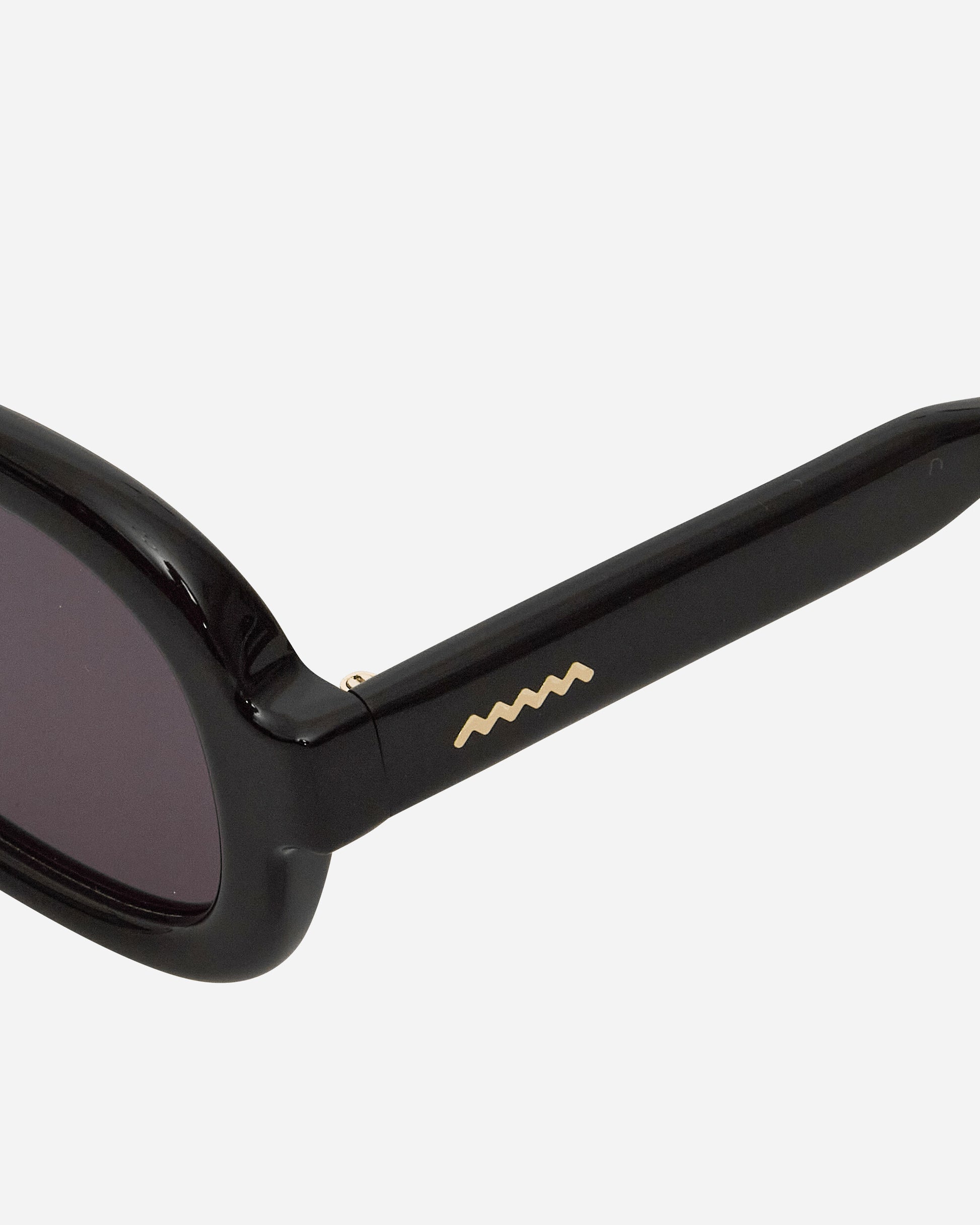 Brain Dead Newman Eye Protection - Black Black Eyewear Sunglasses A08003848BK BLACK