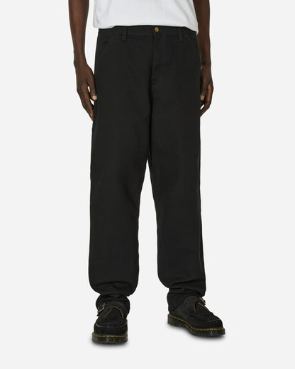 Carhartt WIP Single Knee Pant Black Rinsed Pants Casual I031497W 890232