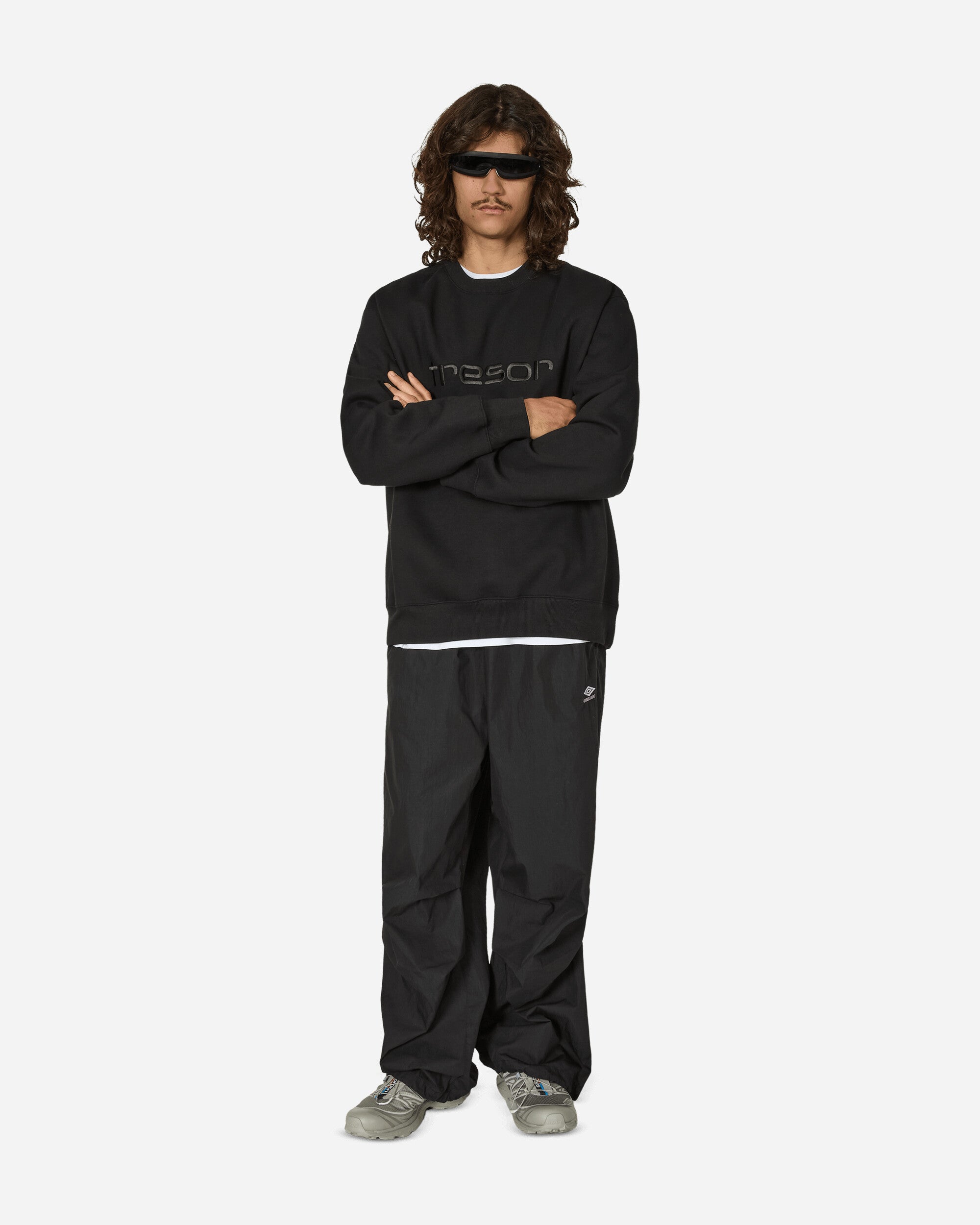 Carhartt WIP Techno Alliance Sweatshirt Black/Grey Sweatshirts Crewneck I032739 0GLXX