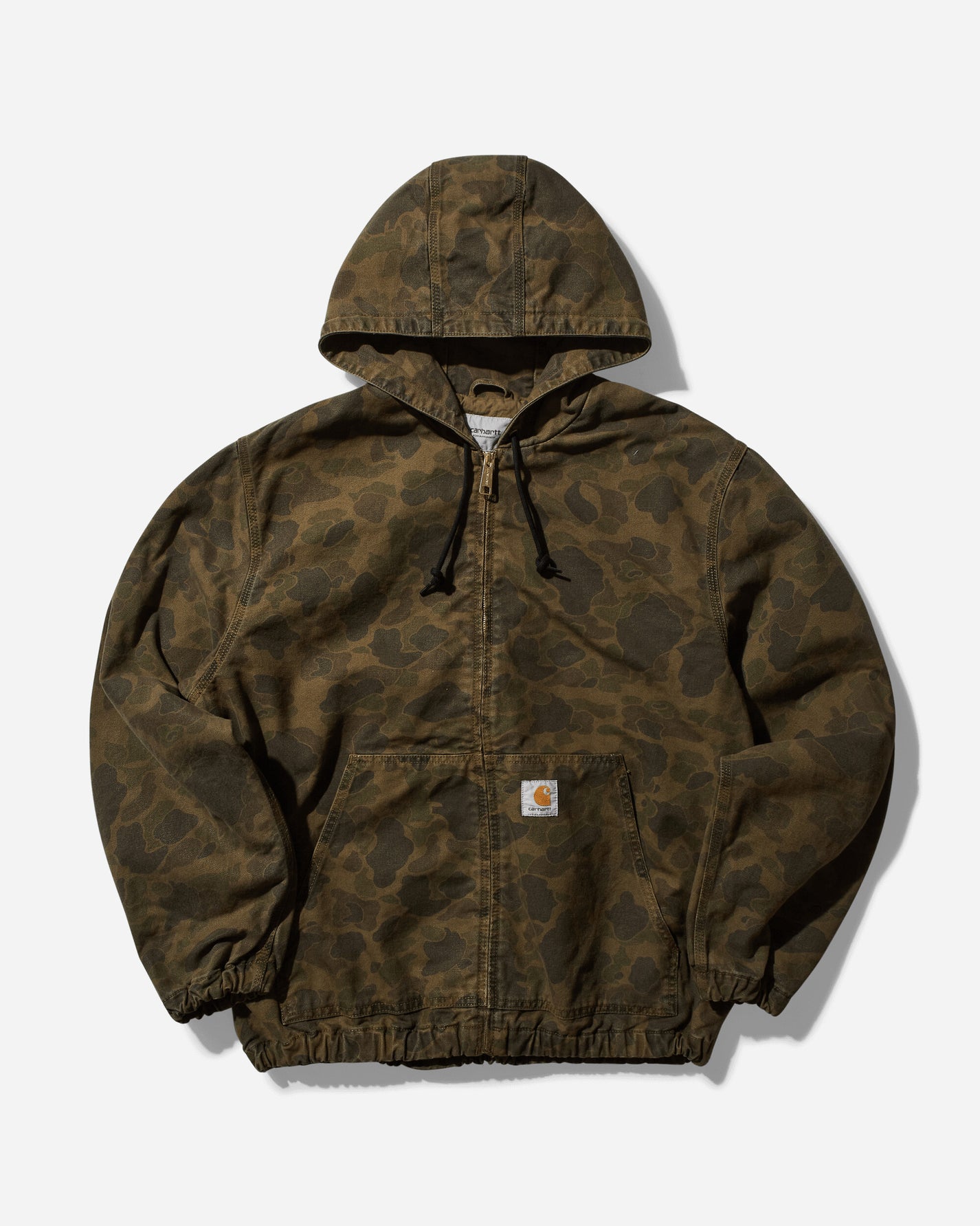 Carhartt WIP Duck Active Jacket Camo Duck Green/ Office Green Coats and Jackets Jackets I033897 2MQGD