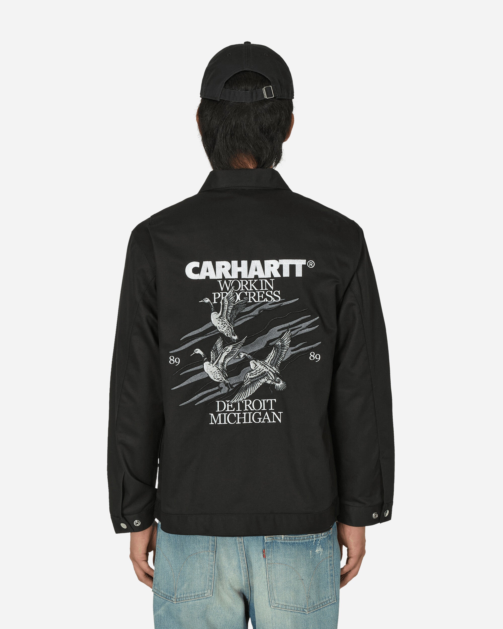 Carhartt WIP Ducks Jacket Black Coats and Jackets Jackets I033699 89XX