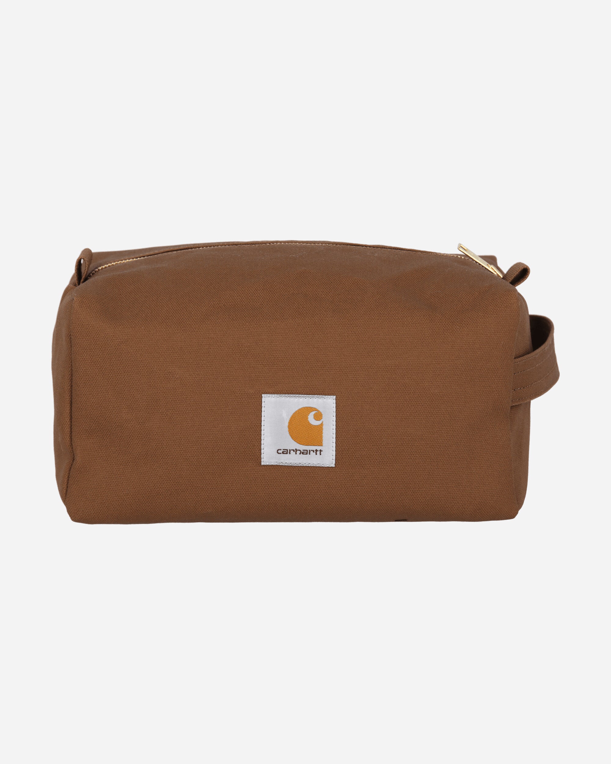 Carhartt WIP Canvas Washbag Hamilton Brown Grooming and Beauty Beauty Make Up I034139 HZXX