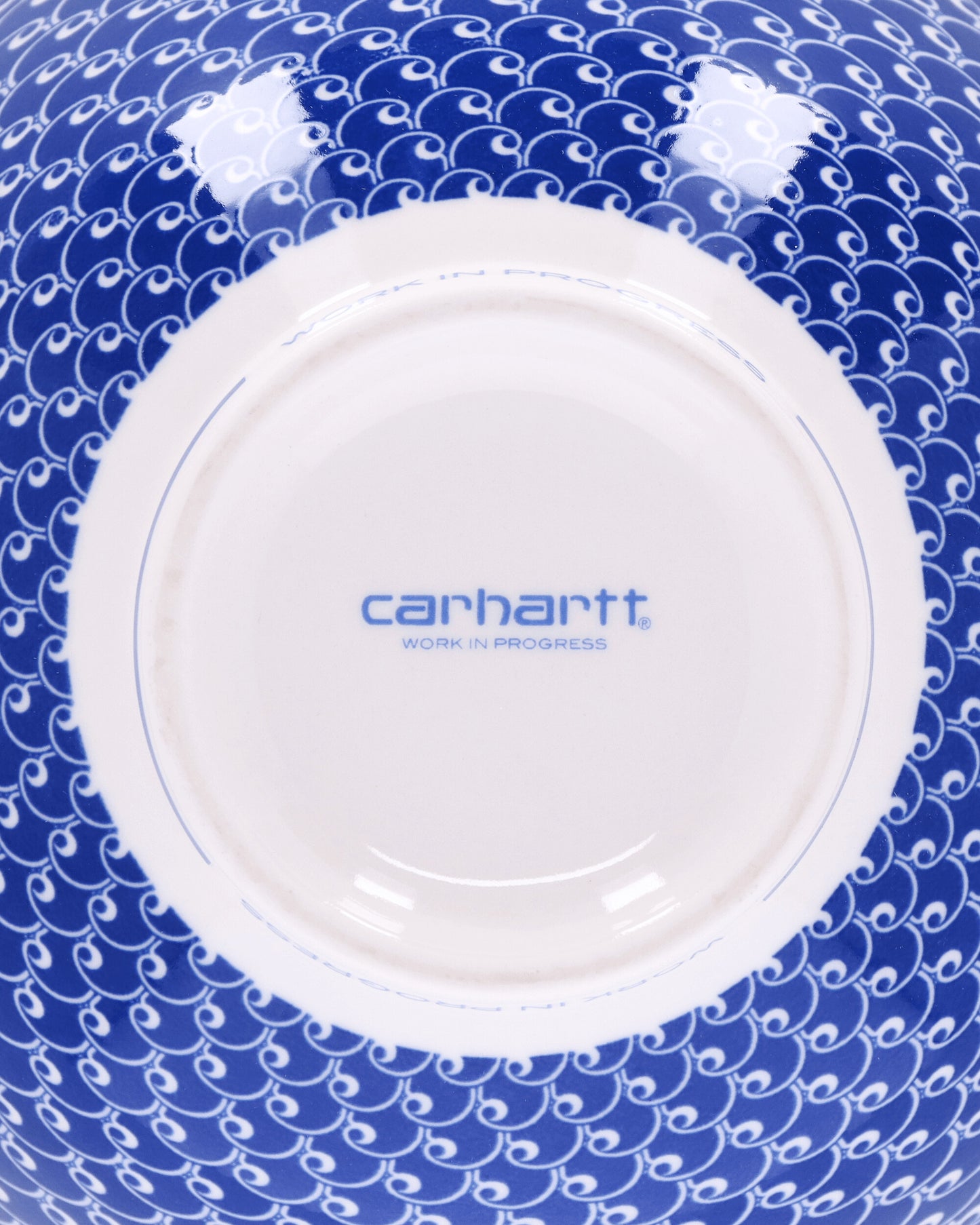 Carhartt WIP Noodle Bowl White/Blue Tableware Dishes and Trays I034119 O0IYXX