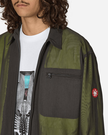 Cav Empt Lined Powernet Zip Jacket Charcoal Coats and Jackets Jackets CES25JK11 CHCL