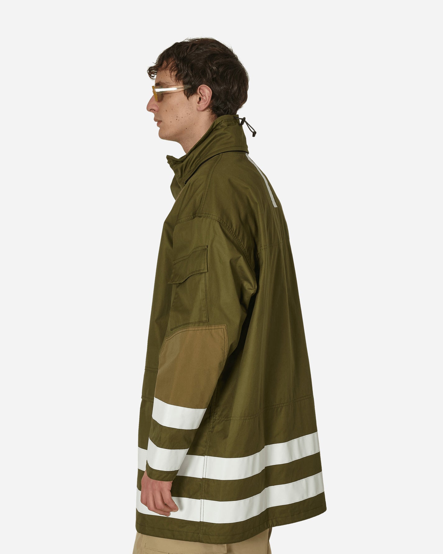 Comme Des Garçons Homme Men'S Coat Khaki Coats and Jackets Coats HM-C005-051 2