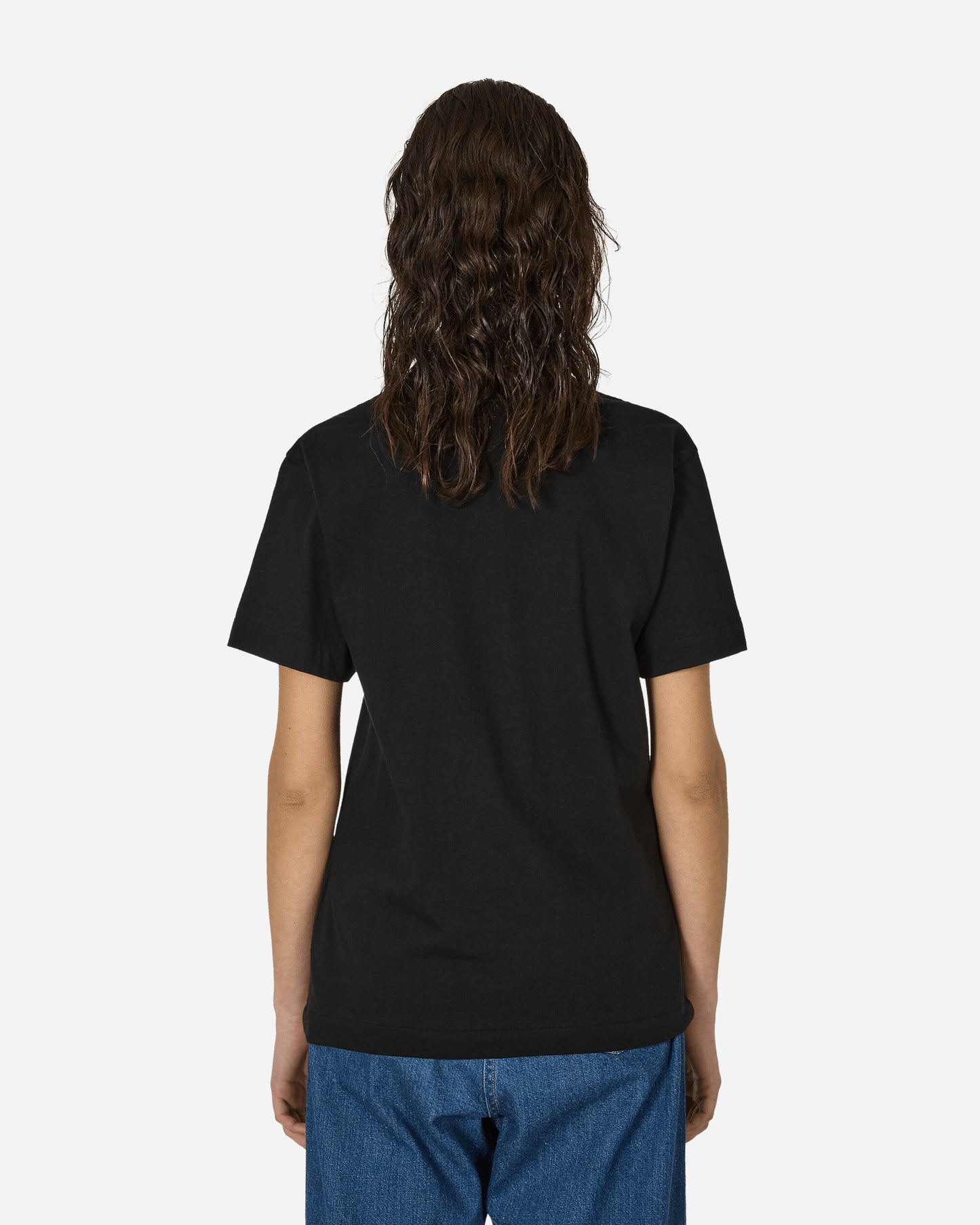 Comme Des Garçons Play T-Shirt Short Sleeve Knit Black T-Shirts Shortsleeve P1T108  1