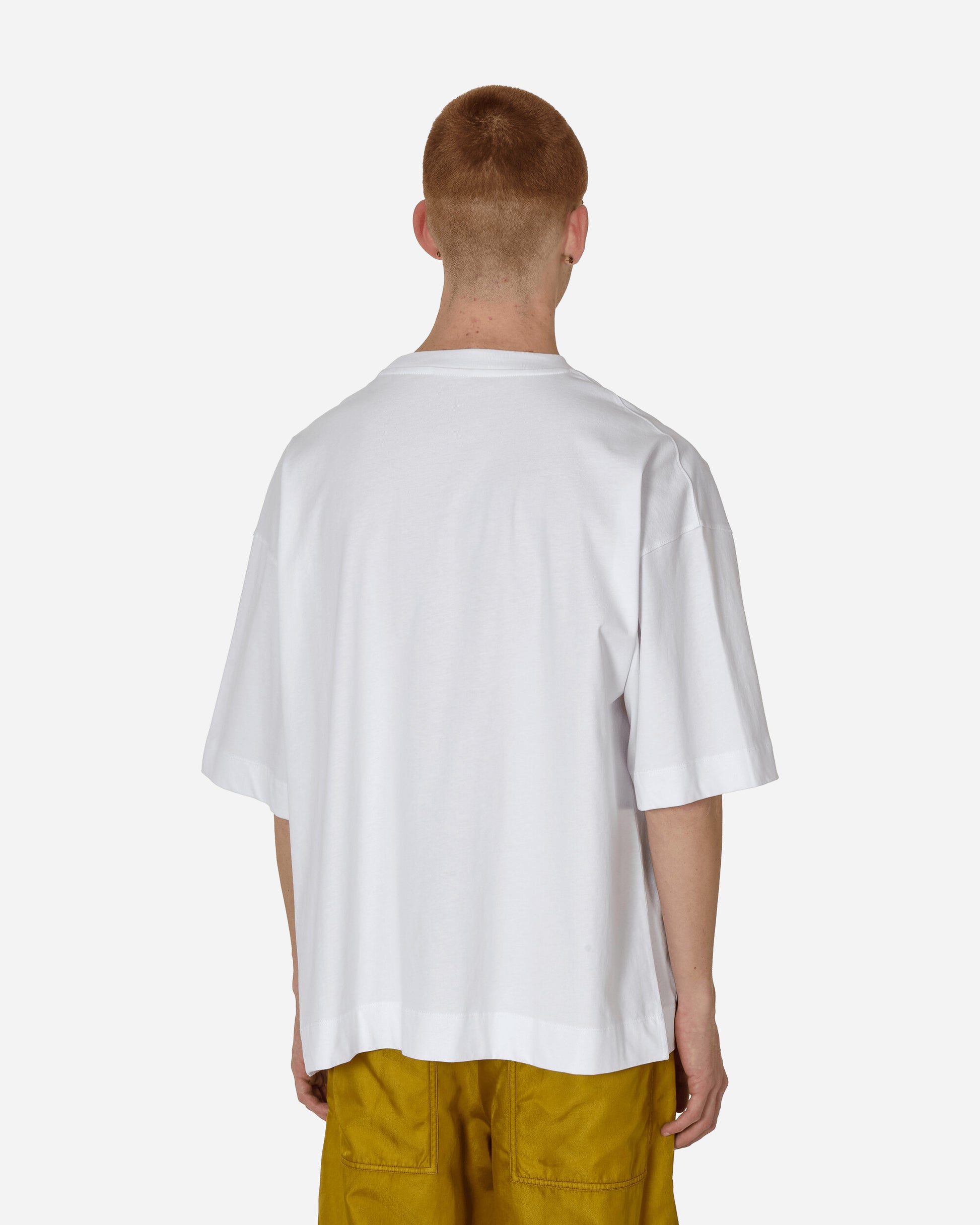 Dries Van Noten Hen T-Shirt White T-Shirts Shortsleeve 241-021117-8603 001