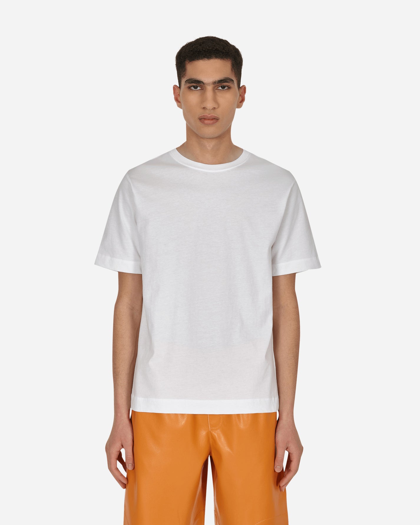 Dries Van Noten Hertz 4600 White  T-Shirts Shortsleeve 021185-4600 001