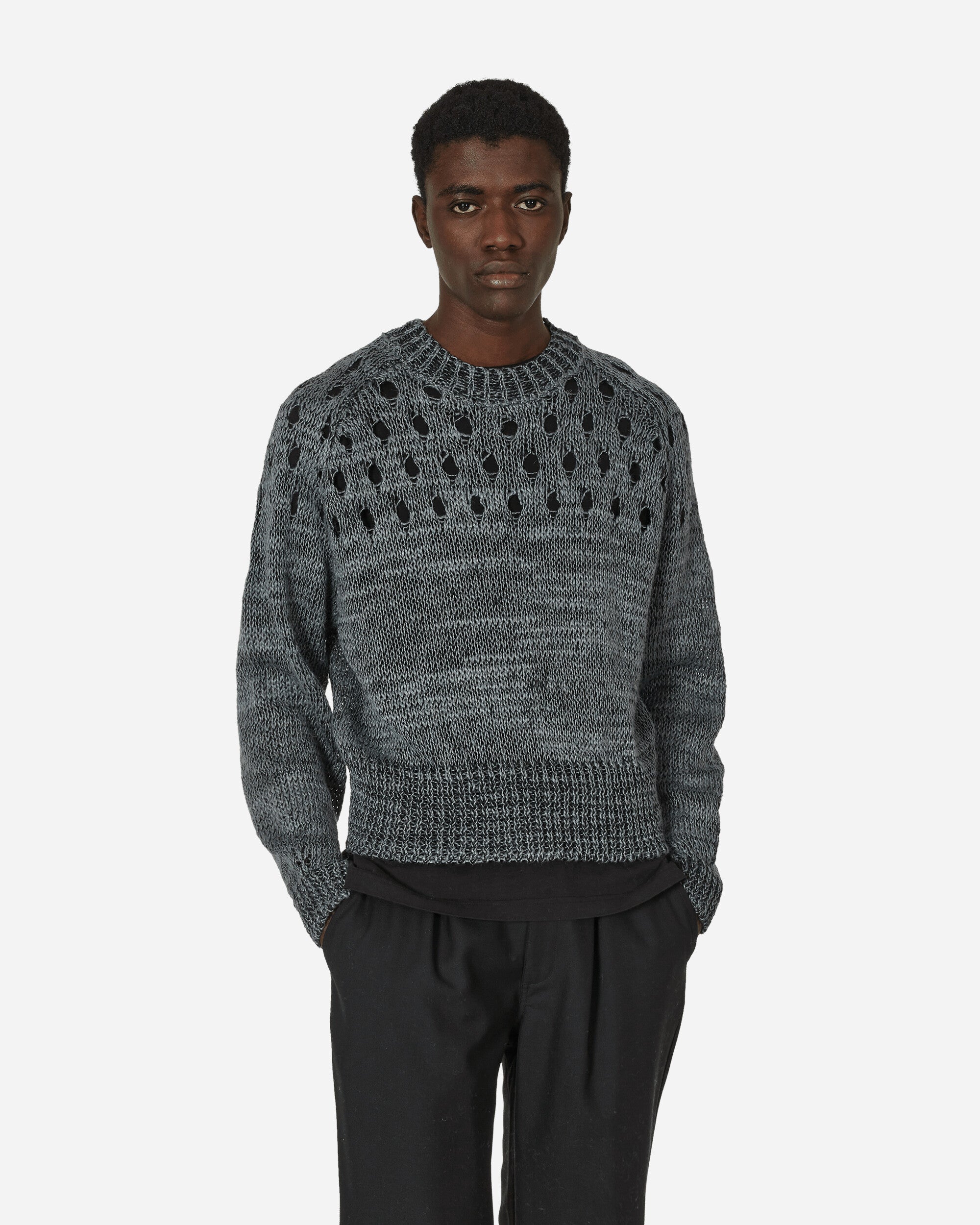 Dries Van Noten Milo Sweater Grey Knitwears Sweaters 241-021226-8710 802