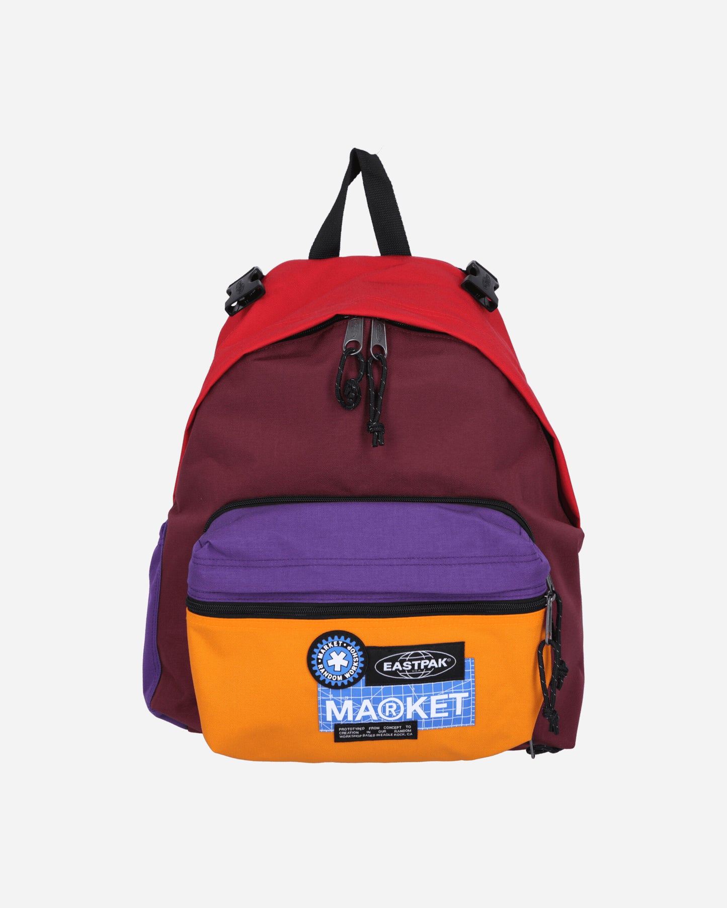 Eastpak Eastpack X Mrkt Basketball Backpack Market Color Block Bags and Backpacks Backpacks EK0A5BIF 002