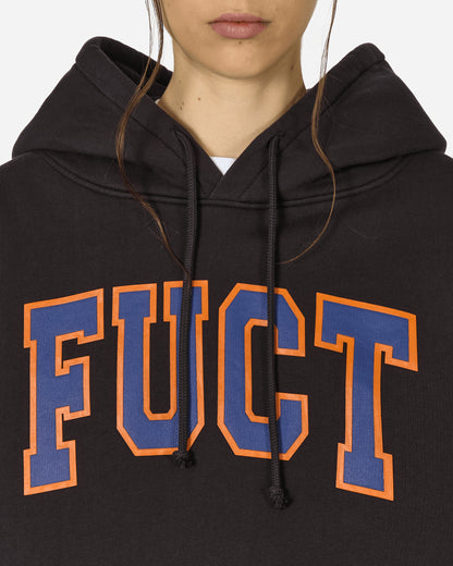 FUCT Logo Hoodie Black Sweatshirts Hoodies TBMW018JY03 BLK0001