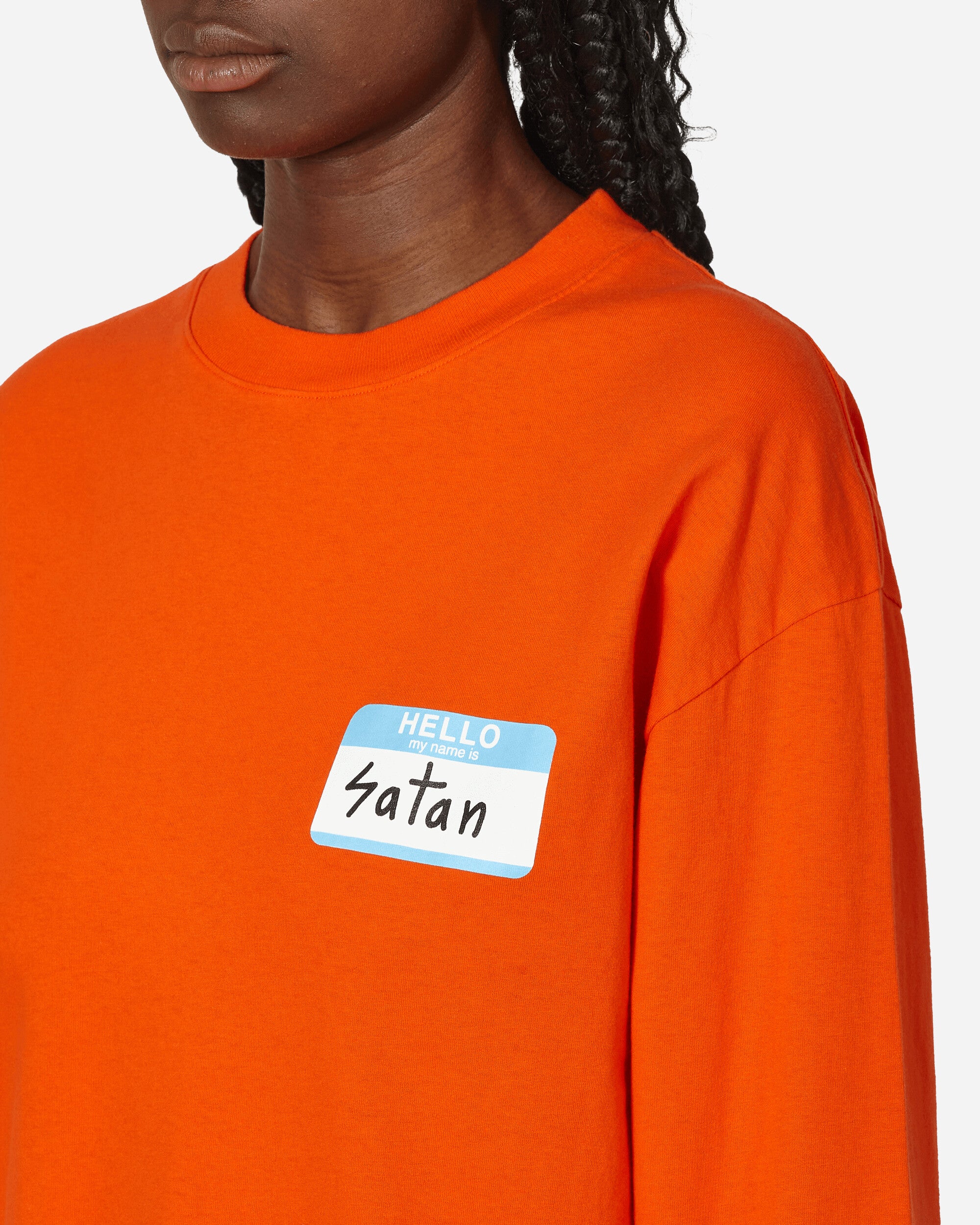 FUCT Graphic Ls Tee Orange T-Shirts Longsleeve TBMW0101JY45 ORG0001