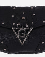 Guess USA Gusa Mini Fashion Bag Jet Black Multi Bags and Backpacks Shoulder Bags W4BZ02L0R10 JTMU