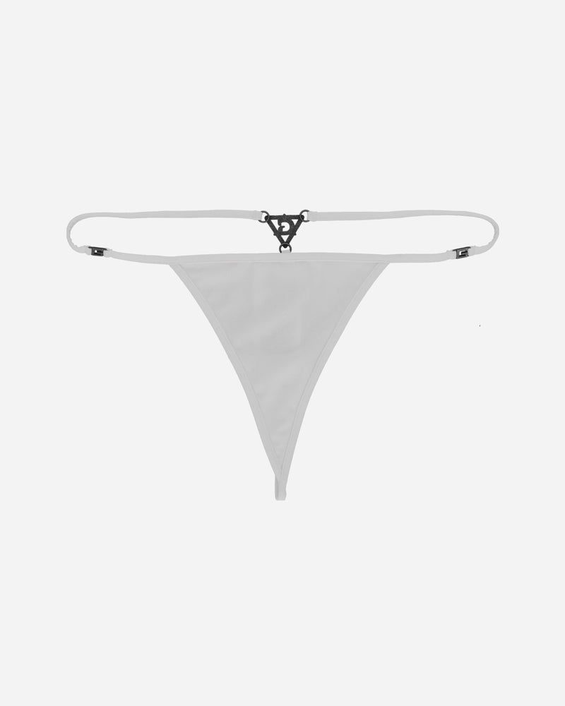 Guess USA Gusa Triangle Thong Alabaster White Underwear Thongs W4GZ01KBBA0 G046