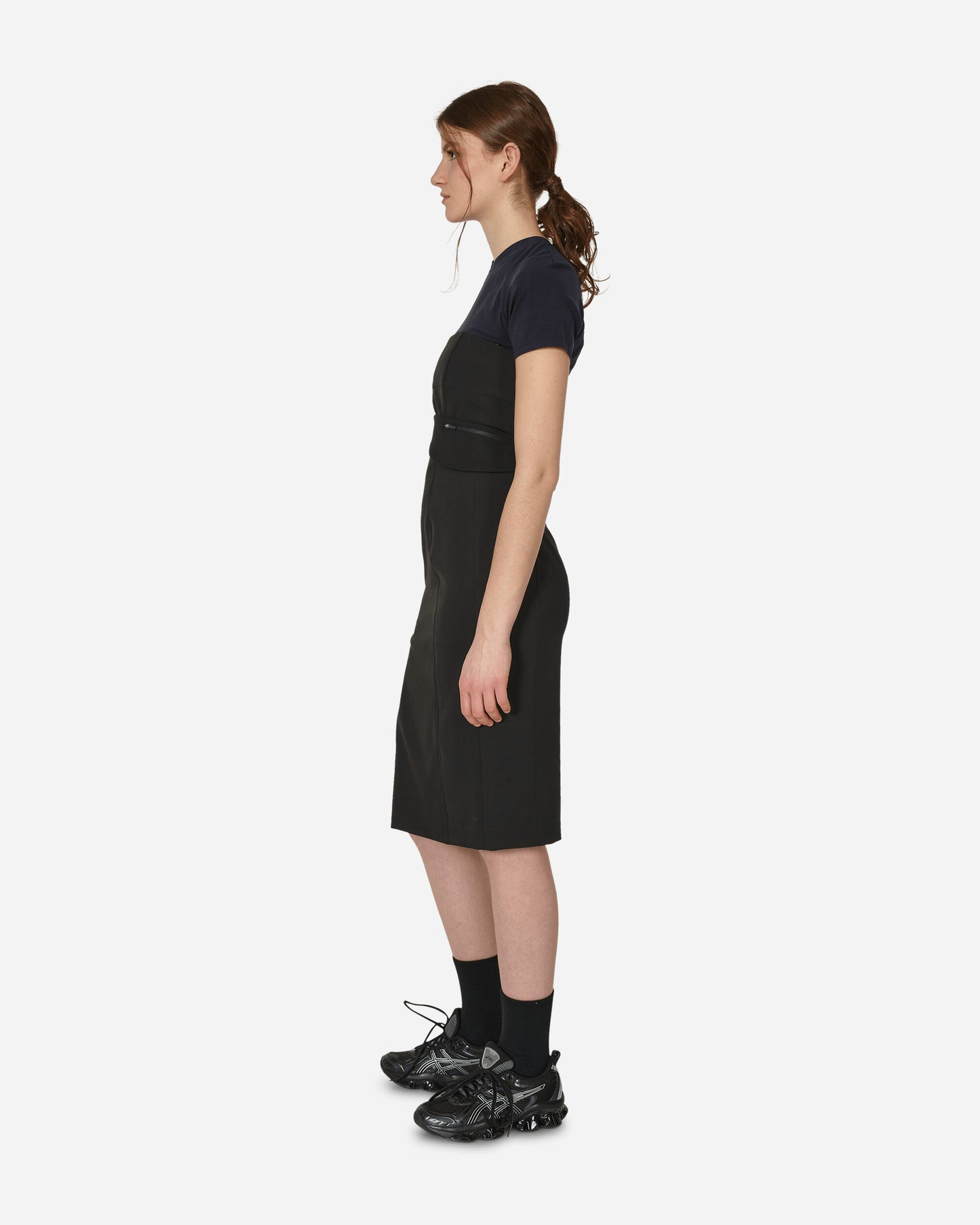 HYEIN SEO Wmns Tube Dress W/ Cinch Bag Black Dresses Dress Short SS24-D2K 001