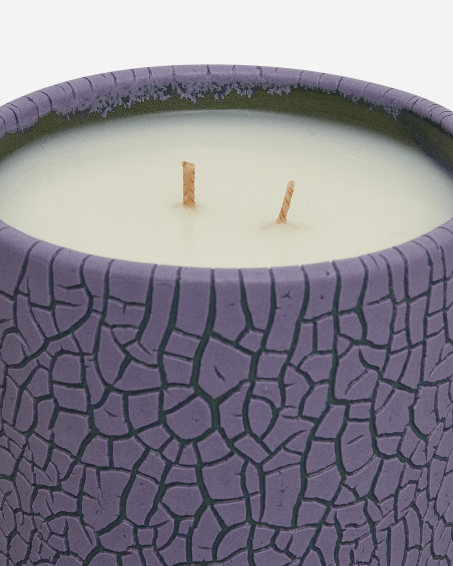 Houseplant Crackle Candle Purple Home Decor Candles HP23CRCKLCANDLEPR PURPLE