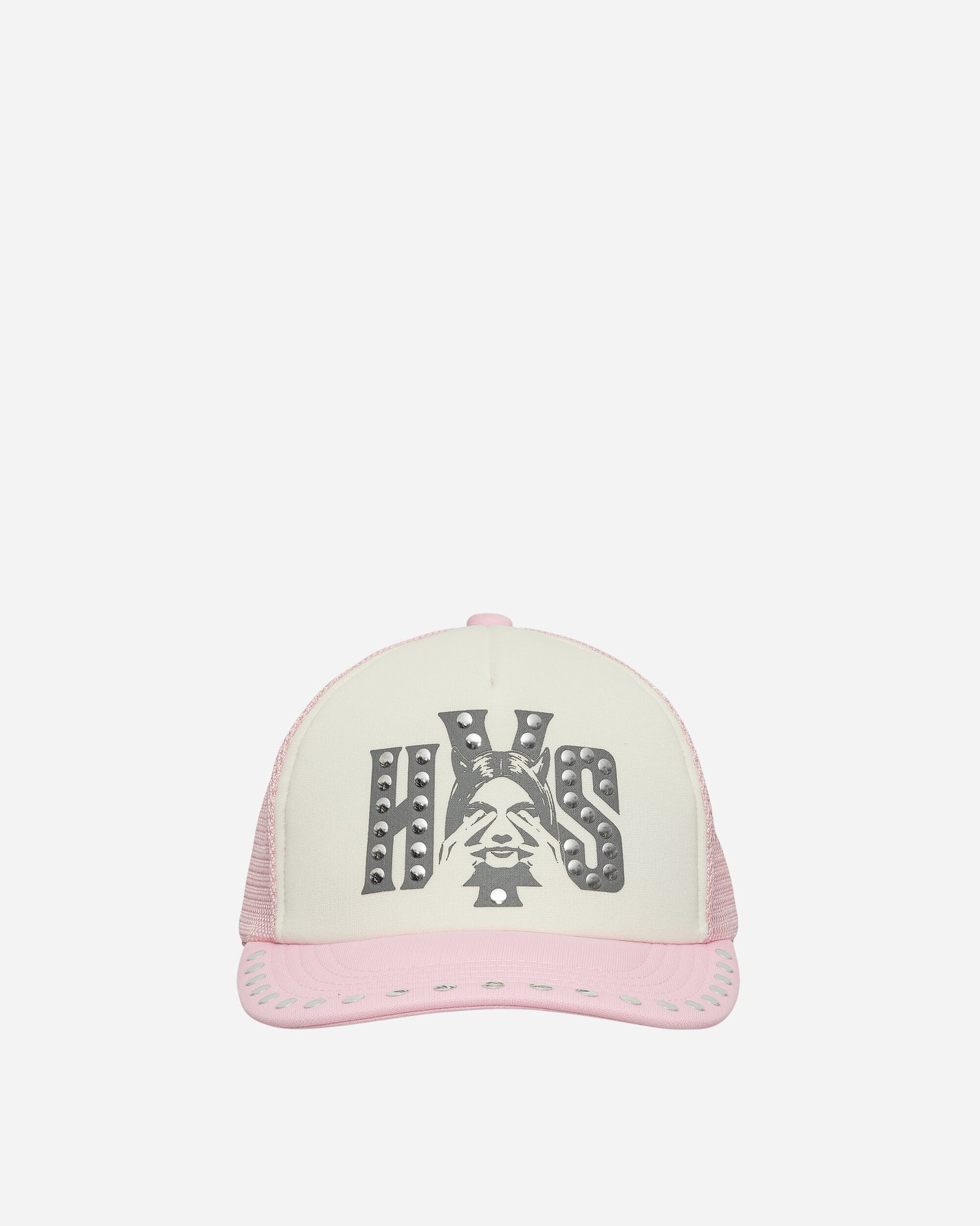 Hysteric Glamour Wmns See No Evil Pink Hats Caps 01241QH029 A
