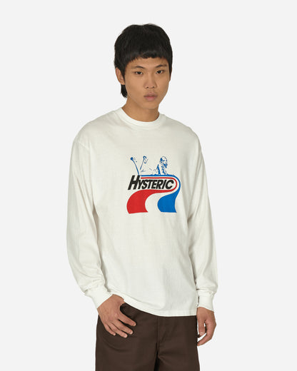 Hysteric Glamour Hysteric Way Dirty White Sweatshirts Crewneck 02241CL06 A