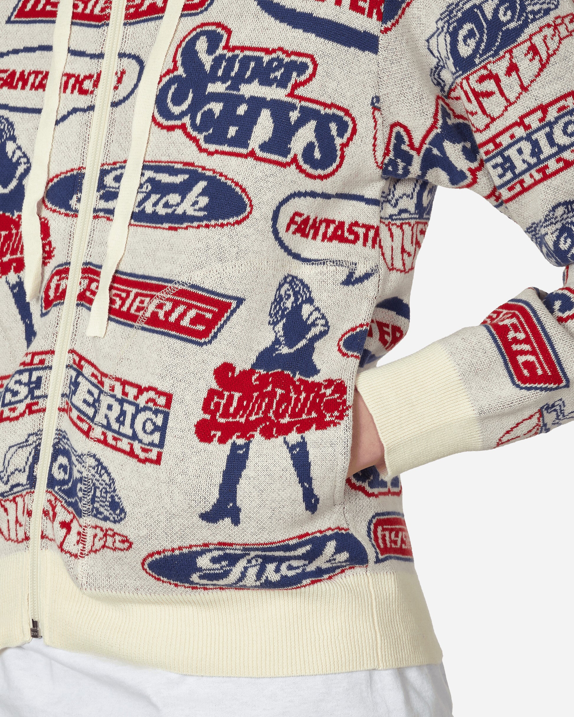 Hysteric Glamour Wmns Fantastic Box Dirty White    Sweatshirts Hoodies 01233ND039 A