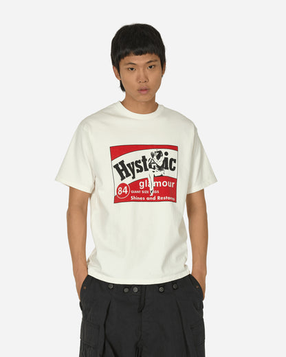 Hysteric Glamour Hg Polish Dirty White T-Shirts Shortsleeve 02241CT02 A