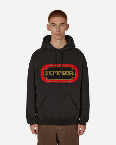 Iuter Mat Hoodie Black Sweatshirts Hoodies 23WISH55 BLACK