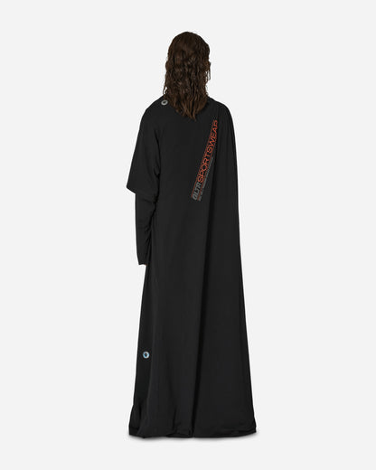 Jean Paul Gaultier Wmns Jersey Twisted Dress Faded Black Dresses Dress Mid RO239IP-J062 00A