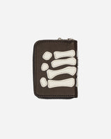 KAPITAL Thumbs-Up Bone Hand Zip Mini Wallet Black Wallets and Cardholders Wallets EK-1401XG BLACK