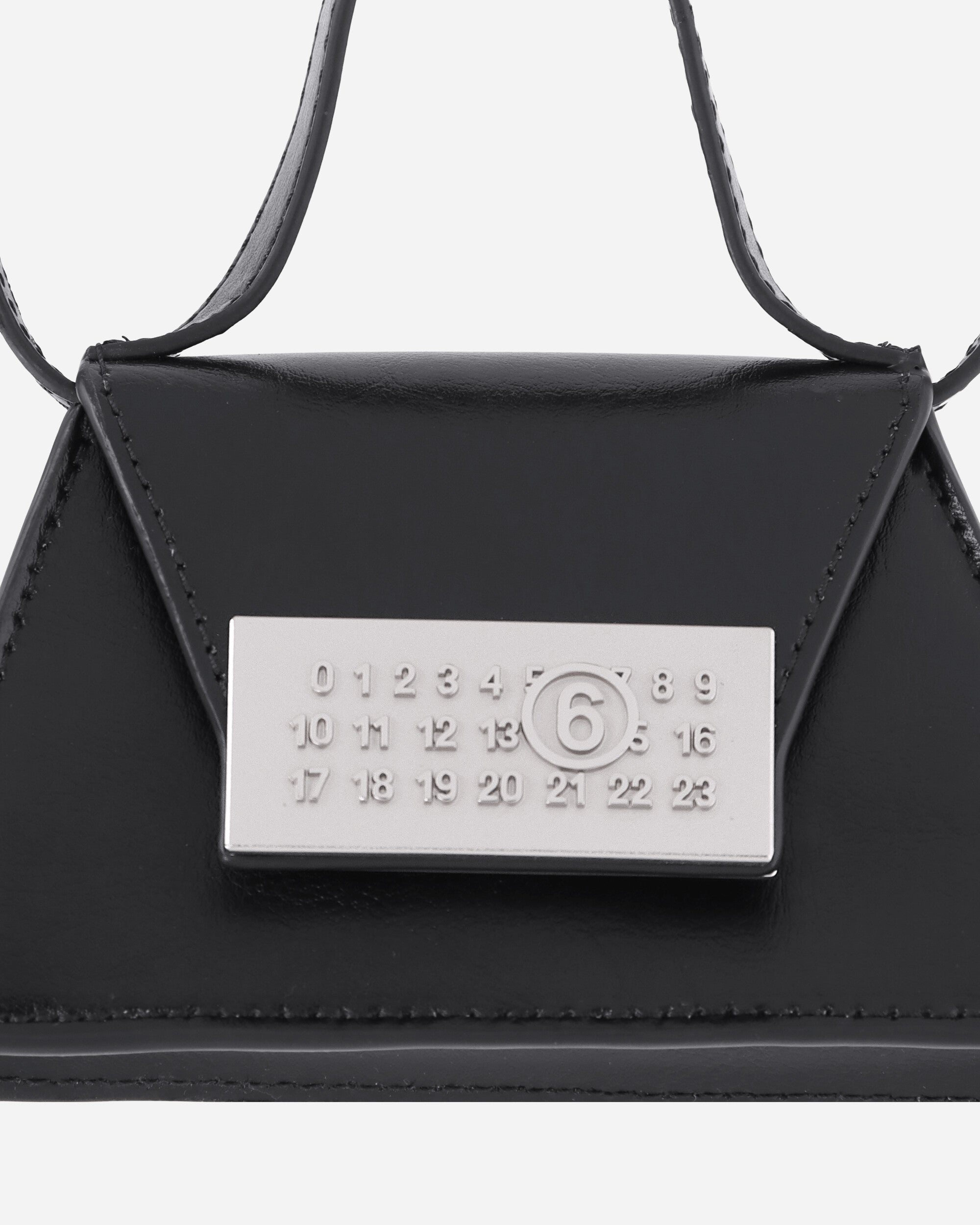 MM6 Maison Margiela Wmns Borsa Mini Black Bags and Backpacks Shoulder Bags SB6ZI0012 T8013