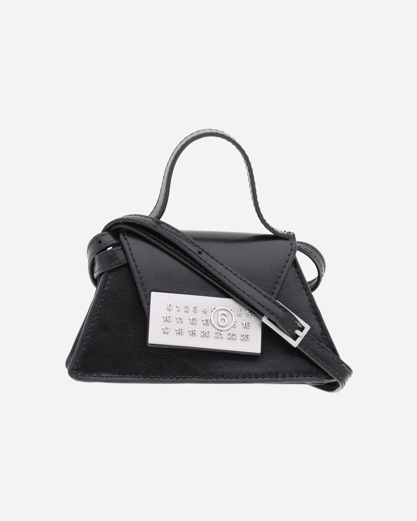MM6 Maison Margiela Wmns Borsa Mini Black Bags and Backpacks Shoulder Bags SB6ZI0012 T8013