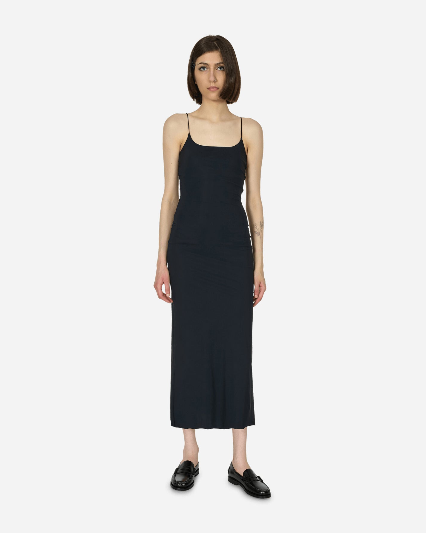 MM6 Maison Margiela Wmns Maxi Dress Black Dresses Dress Mid S52DG0022 900