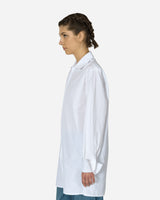 MM6 Maison Margiela Wmns Long-Sleeved Shirt Off White Shirts Longsleeve Shirt S62DT0032 101