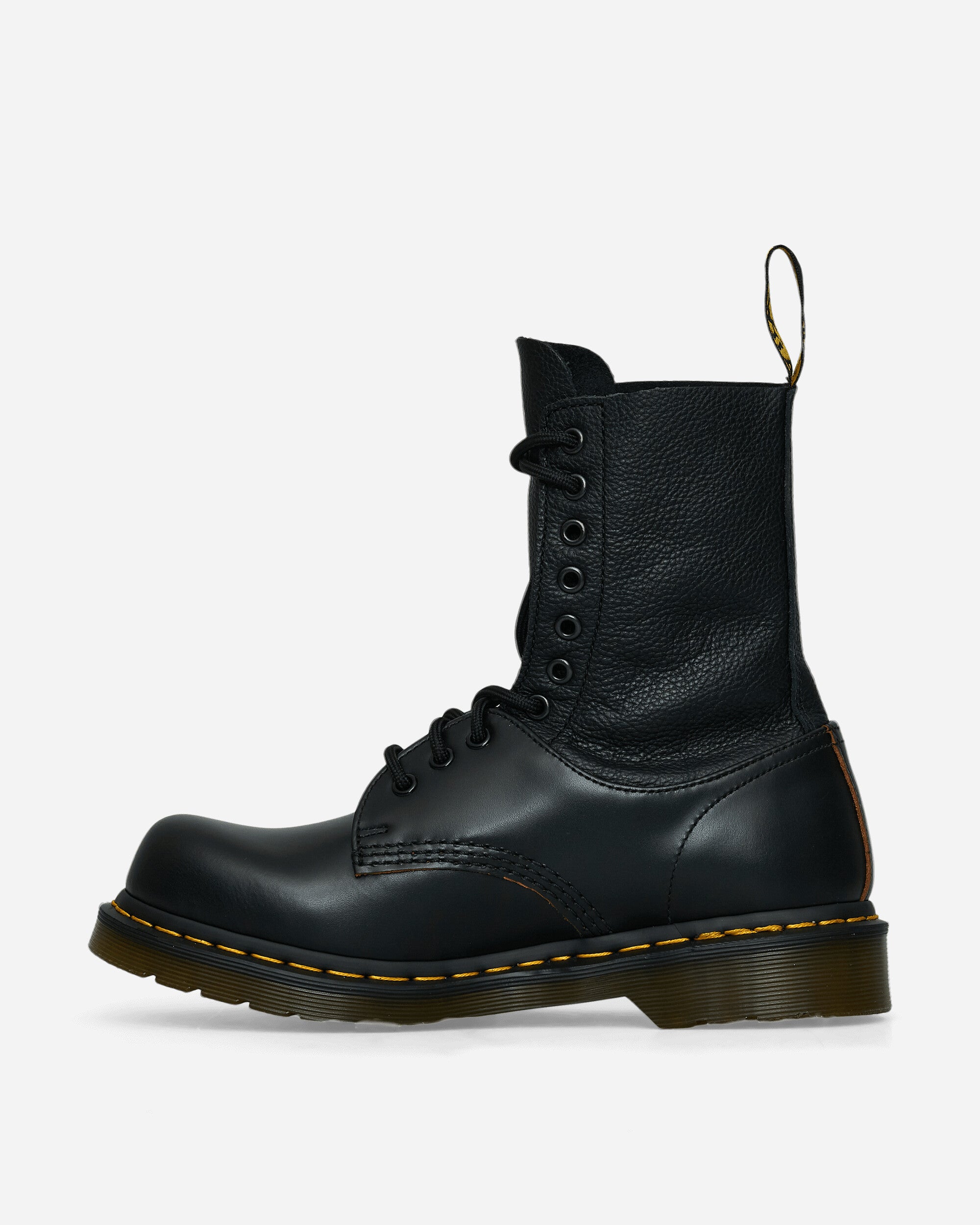 MM6 Maison Margiela 1490 10 Eye - Twisted And Reimagined - 85 Last Black / Black Boots Mid Boot S66WU0126P8030 H6851