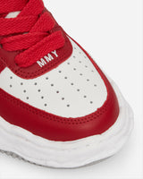 Maison MIHARA YASUHIRO Wayne Low/Original Sole Cow Leather Low-Top Sneaker Red/White Sneakers Low A08FW706 REDWHITE