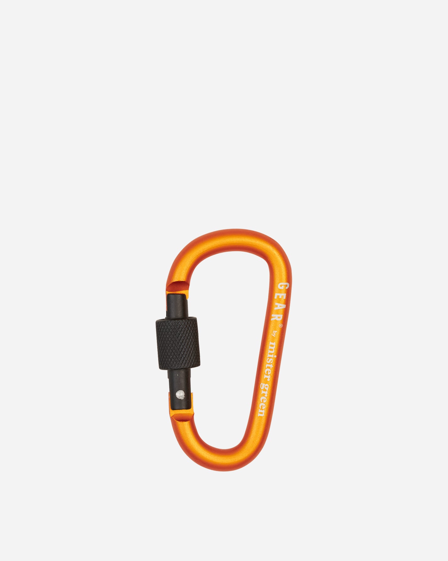 Mister Green Gear Carabiner Orange Small Accessories Keychains MG-X1159 ORG