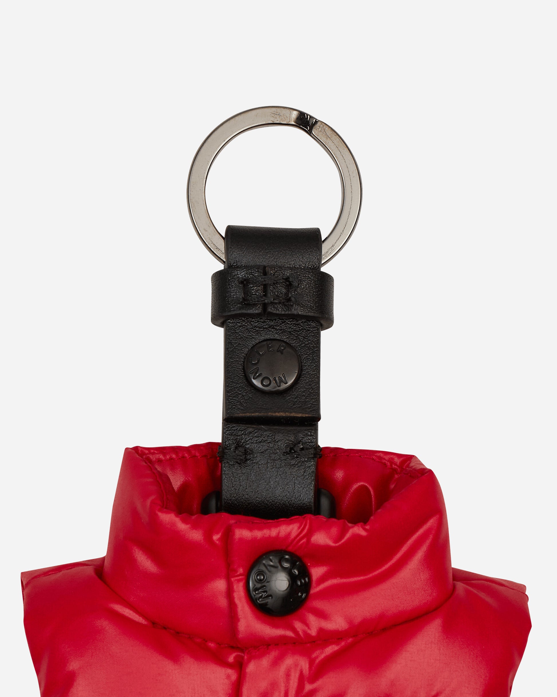 Moncler Vest Key Ring Red Small Accessories Keychains 6F00003M4058 455