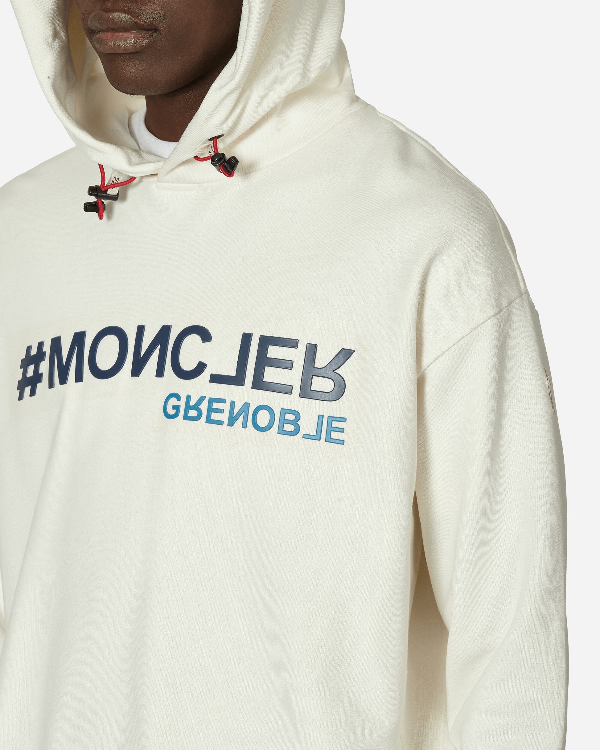 Moncler Grenoble Hoodie Sweater Day-Namic White Sweatshirts Hoodies 8G000108098U 041