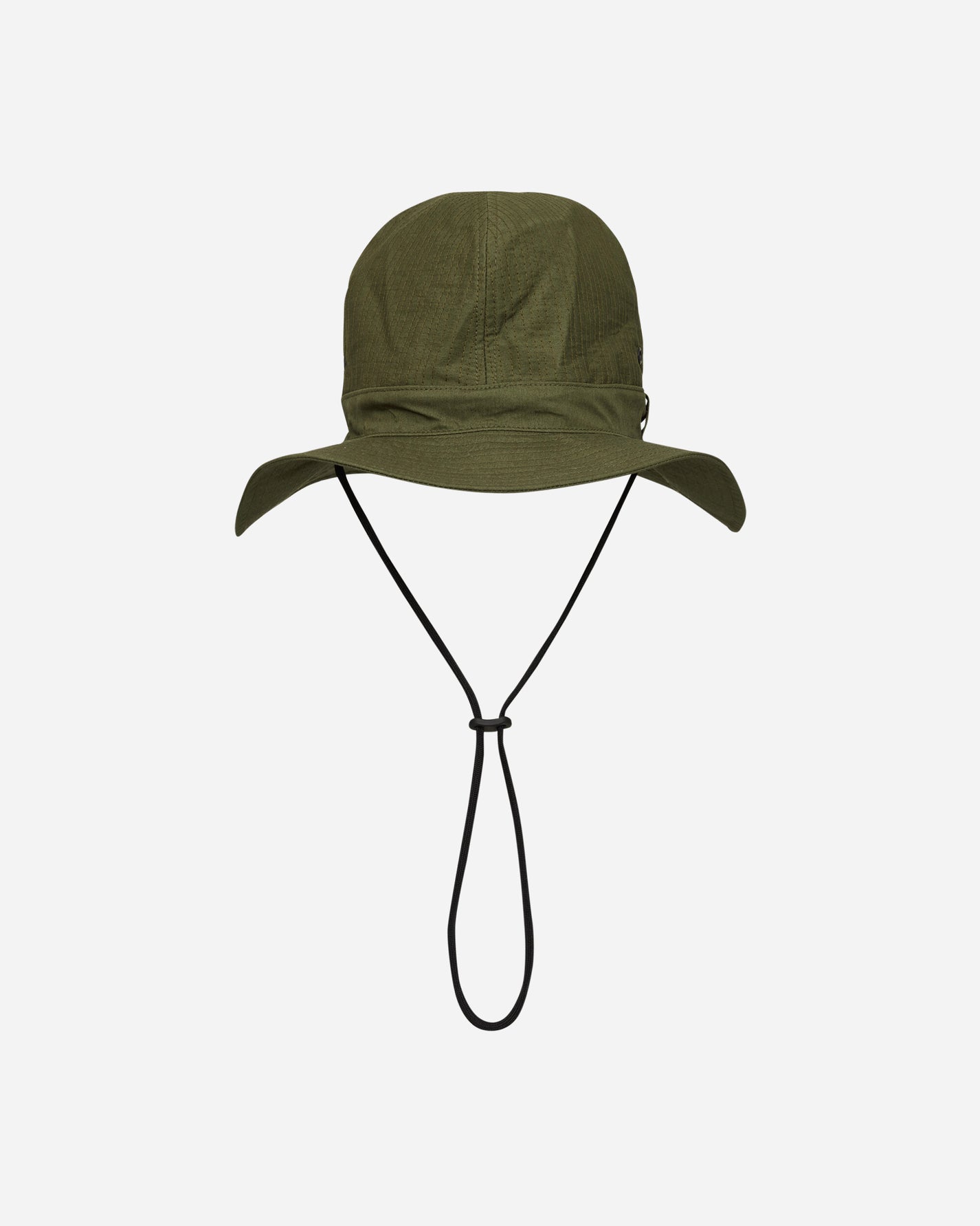 Needles Crusher Hat - C/N Oxford Cloth Olive Hats Bucket OT055 A