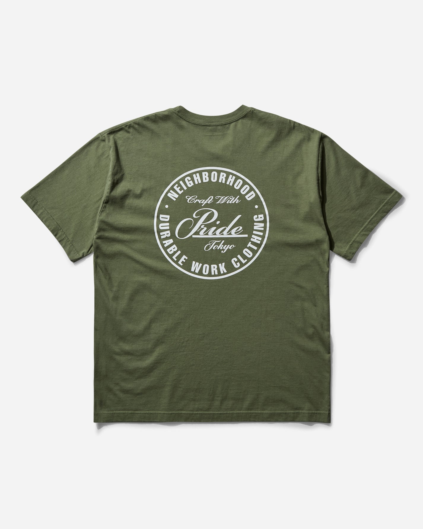 Neighborhood Nh . Tee Ss-2 Olive Drab T-Shirts Shortsleeve 242PCNH-ST02 OD