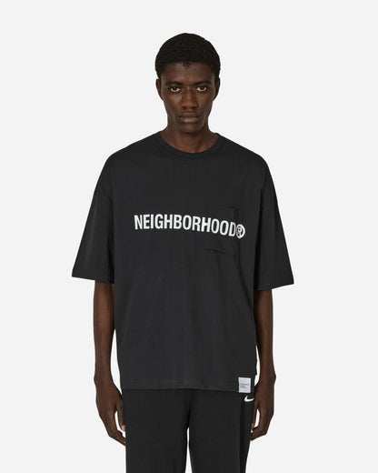 Neighborhood Sheltech-P Crewneck Ss Black T-Shirts Shortsleeve 241BWNH-CSM01 BK