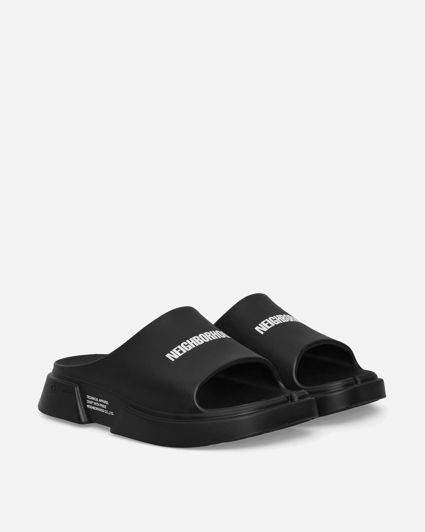 Neighborhood Nh X Paes Slide Black Sandals and Slides Slides 241BP44N-FW01S BLACK