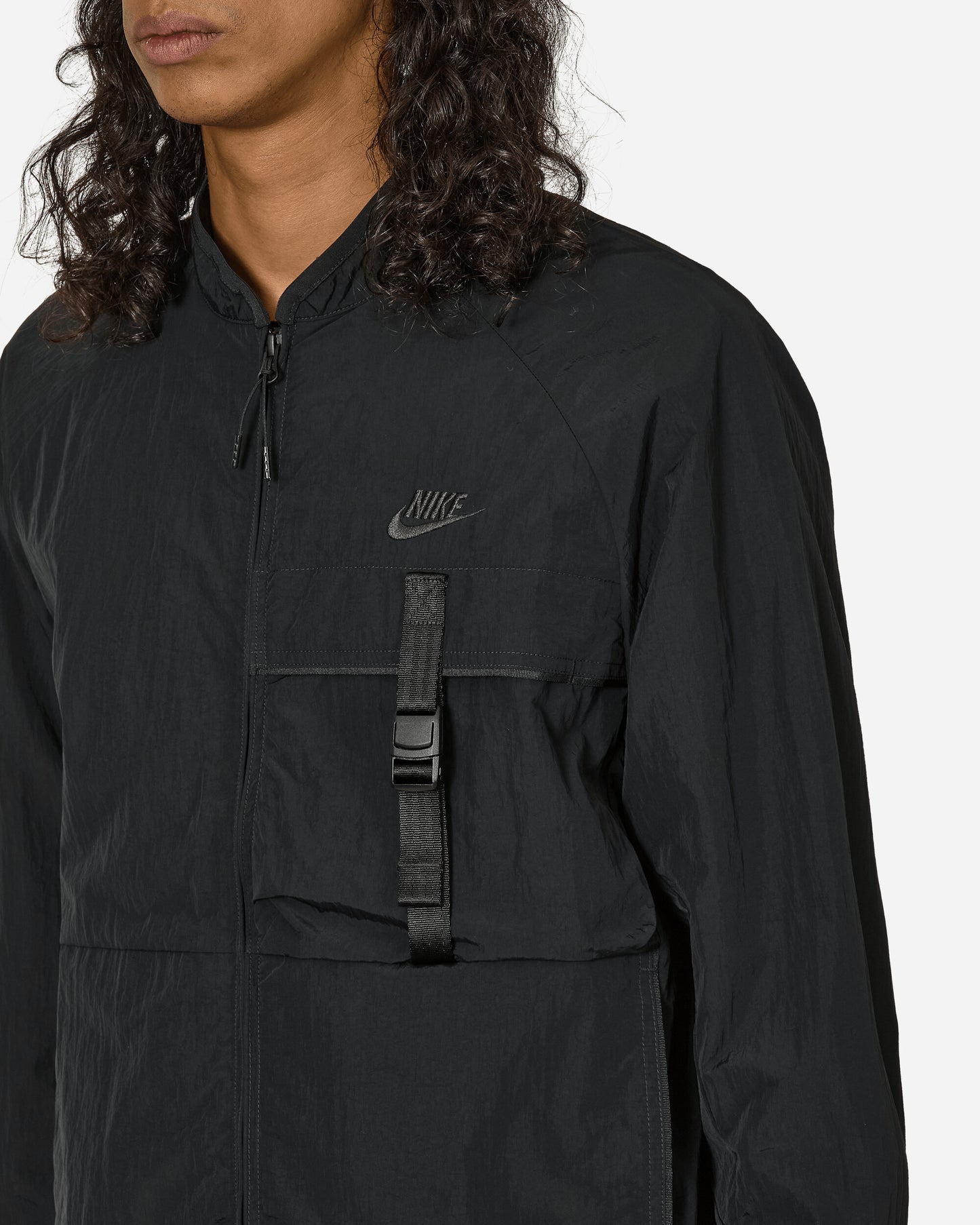 Nike M Nk Tch Wvn Jkt Black/Black Coats and Jackets Jackets FZ0750-010