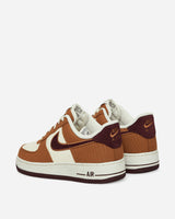 Nike Air Force 1 '07 Lv8 1 Lt British Tan/Burgundy Crush Sneakers Mid FQ8713-200