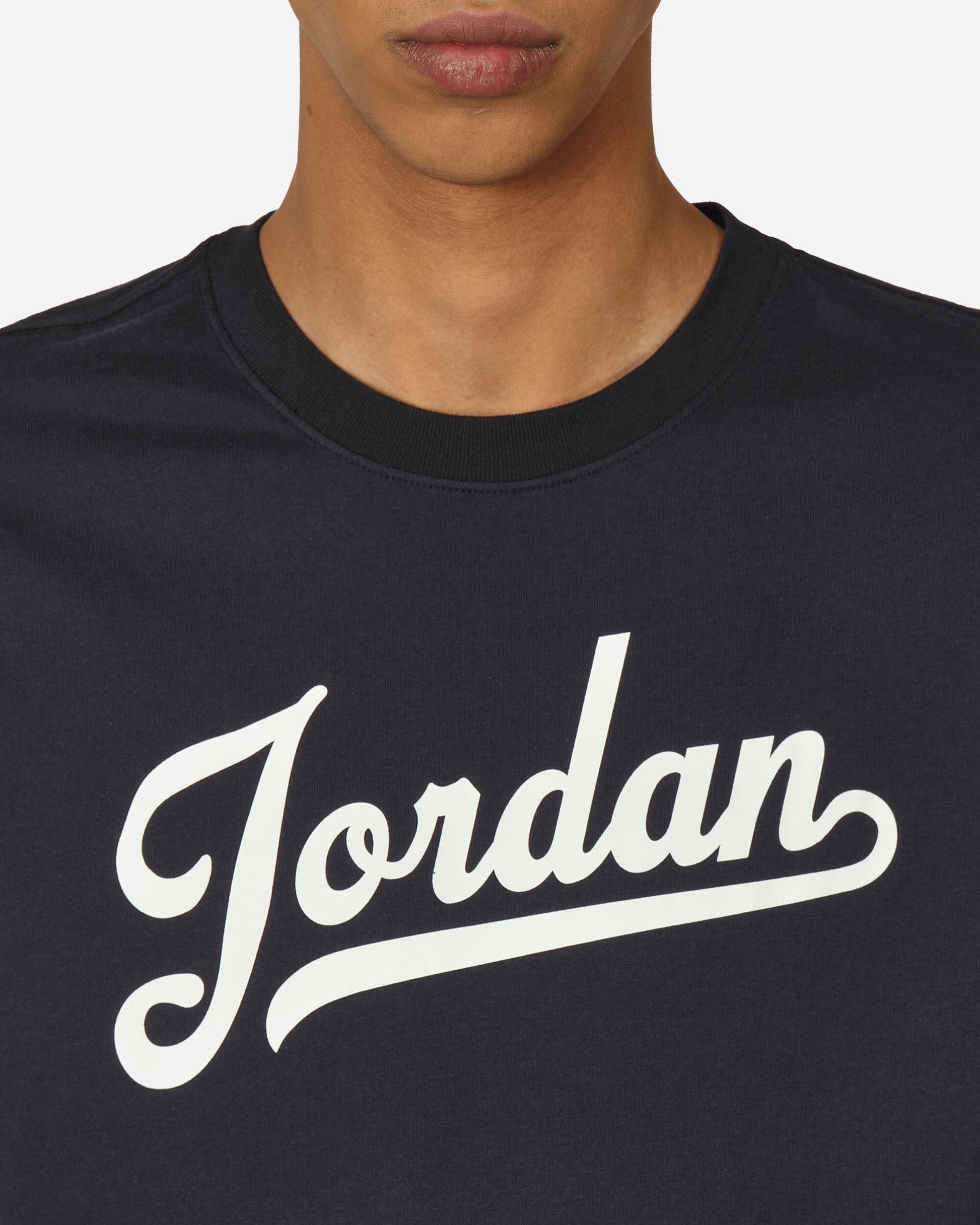 Nike Jordan M J Flt Mvp Wm Ss Crew Black/White T-Shirts Shortsleeve FN5958-010