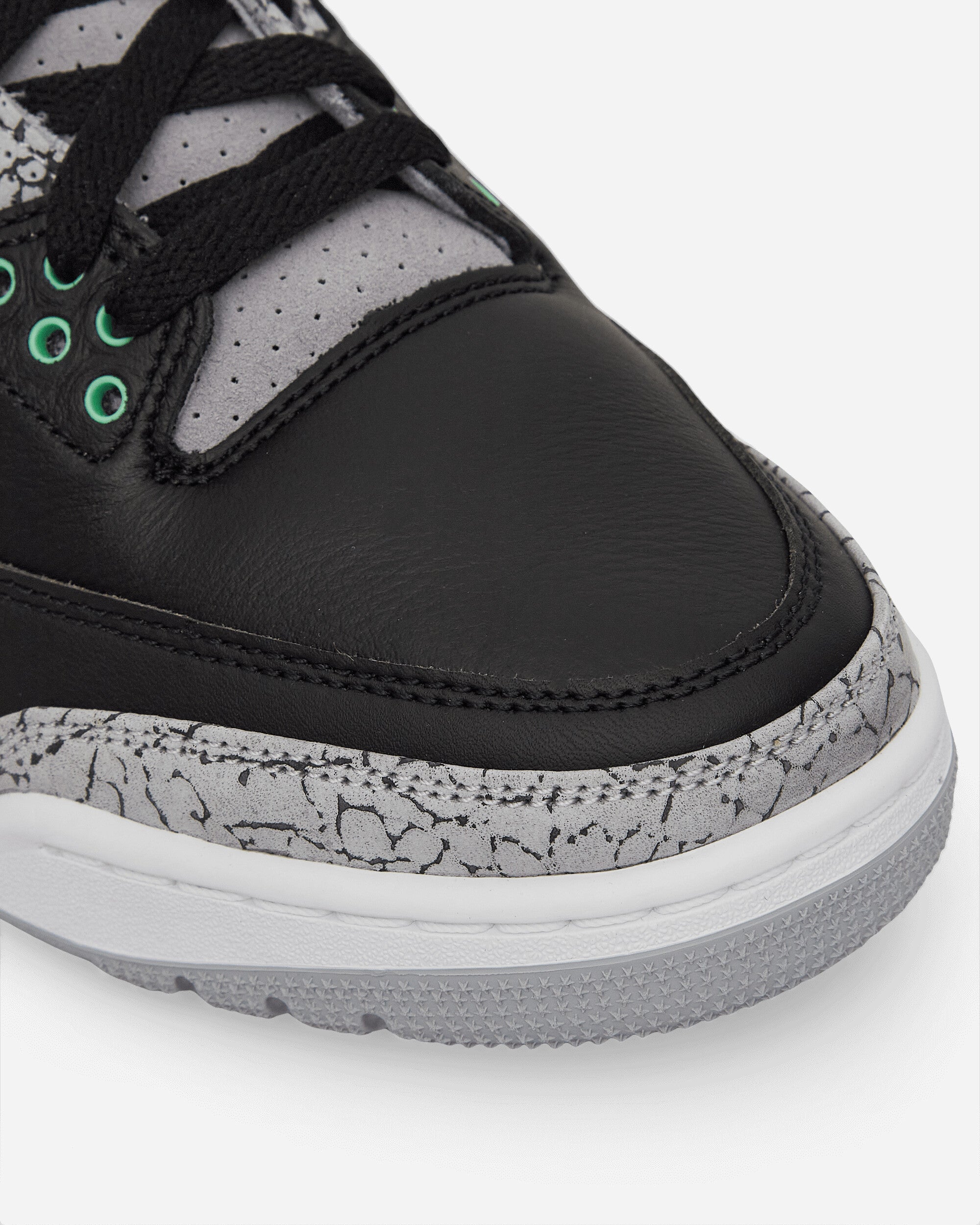Nike Jordan Air Hordan 3 Retro (Gs) Black/Green Glow/Wolf Grey Sneakers Low DM0967-031
