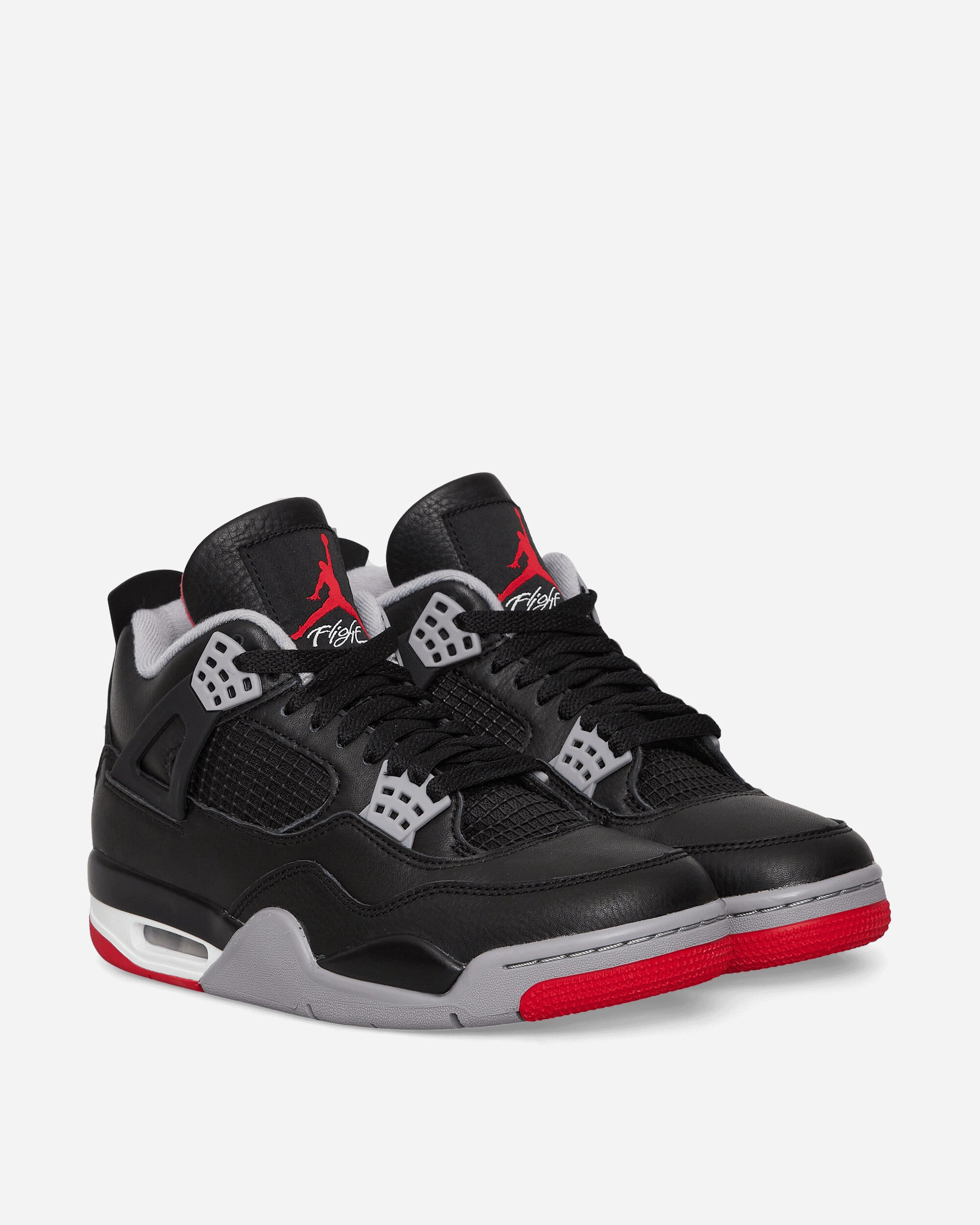 Nike Jordan Air Jordan 4 Retro Black/Fire Red Sneakers Mid FV5029-006