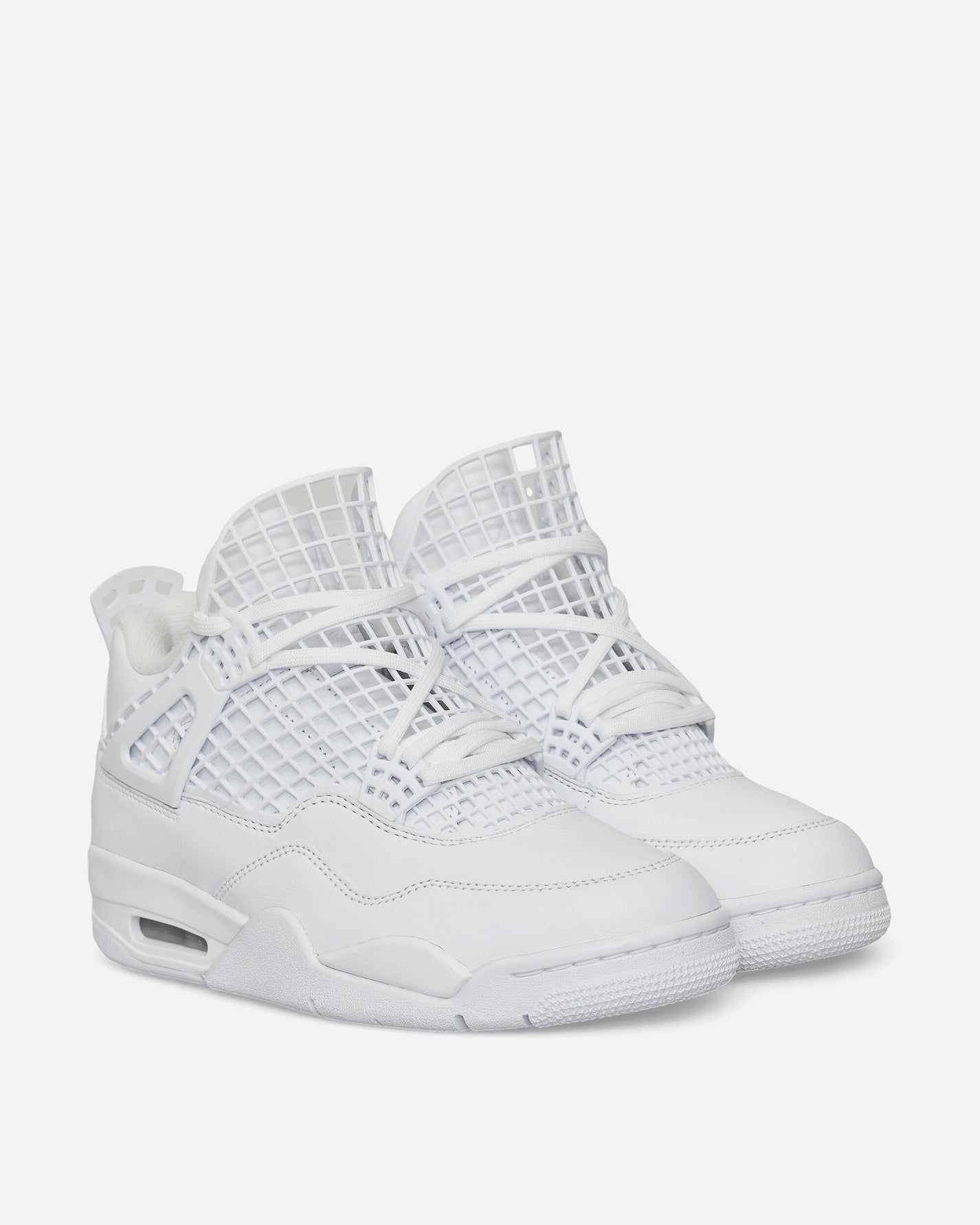 Nike Jordan Wmns Wmns Air Jordan 4 Net White/Phantom Sneakers Mid FN7251-107